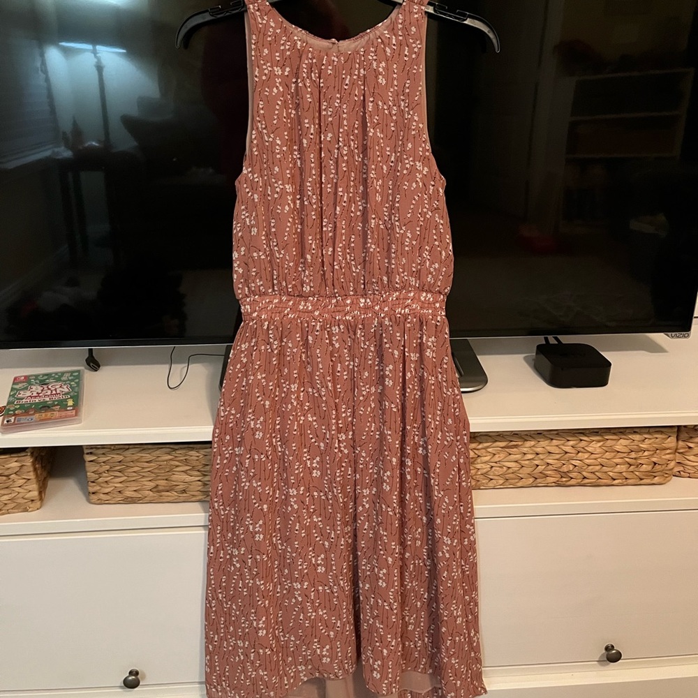 Minna pink flower dress, size small- price is negotiable!!
